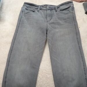 Grey Abercrombie and Fitch skinny jeans